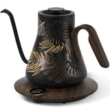 INTASTING Gooseneck Electric Kettle with ±1℉ Temperature Control for Pour Over Coffee & Tea, Quick Heating, BPA-Free Stainless Steel, Built-in Brew Timer, 1500W/0.9L (Rainforest)