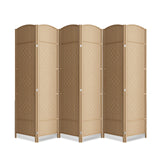 6 Panel Room Divider,6Ft Folding Privacy Screen,Tall - Extra Wide Foldable Panel Partition Wall Divider