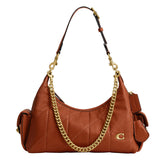 Coach Soft Quilted Leather Pocket Juliet Bag 30