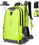 Super Eager 50L Lightweight Hiking Backpack for Men Women, Waterproof Camping Backpack with Trekking Pole Attachments, Large Capacity Outdoor Backpack for Trekking, Backpacking, Travel and Camping