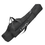 LIXADA Fishing Rod Case, Portable Folding Fishing Rod Case Fishing Pole Reel Storage Bag Fishing Gears Organizer 100cm/130cm/150cm
