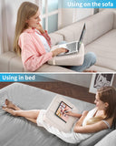 SAIJI Laptop Lap Desk with Pillow Cushion, Ultra Lightweight Laptop Tray