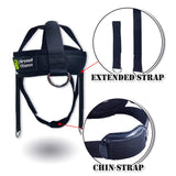 J Bryant Neck Harness Head Weight Lifting with Chain Adjustable Strap Neck Exercise Equipment J Bryant