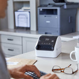 Wide Format Label Printer, Shipping & Postage Labels 4” x 6”, Barcode & QR Code, High Speed Brother