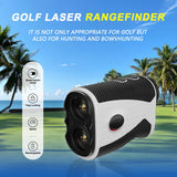 Golf Rangefinder with Slope 1200 Yards Laser Range Finder Golfing with Flag Pole Locking Vibration, 7X Magnification