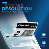 Nelko Label Maker Machine with Tape, PM220 Bluetooth Label Printer, Cyan