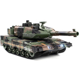 Supdex 1:24 RC Tank-2.4G Remote Control Army Tank That Shoot BBS with 360° Rotating Turret, Auto Demo, Sound, Light and Smoke, All-Terrain Climbing RC Military Vehicle Toy Gift for Boys Ages 6-12