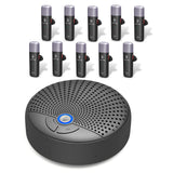BALILA CM100 Conference Speaker and Microphone with 10 Wireless Mics