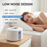 Dental Ultrasonic Retainer Cleaner Machine, 45kHz Ultrasonic Denture Cleaner with 200ML Capacity & 4 Modes for Dentures, Retainers, Mouth Guard, Toothbrush Heads, Jewelry-White