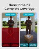 youkey 2K Wired Doorbell Camera No Subscription with Head-to-Toe Video