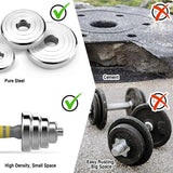PHOEROS Adjustable Dumbbell Set - 44/66/88 LBS weights set, Dumbbell Barbell 3 in 1, Steel Dumbbells Pair with Connecting Rod for Adults Women Men Fitness Workout, Home Gym Exercise Training Equipment (44lbs)