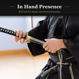Damascus Musashi Katana, 1045 Carbon Steel Hand Forged Full Tang Sword