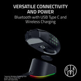 Razer Naga V3 Pro Wireless MMO Gaming Mouse with Swappable Side Plates