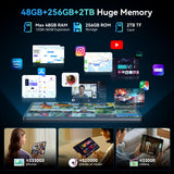 12 inch Tablet, Android 16 Tablet with Keyboard, 2K QHD Display for High-Res Gaming