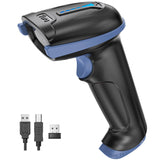 Tera Barcode Scanner with Battery Indicator: 2D Wireless, D5100, Blue