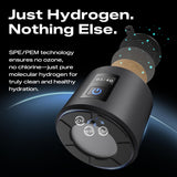 PUREPEBRIX Hydrogen Water Bottle Generator - Up to 6400 PPB & 12-Hour Hydrogen Retention - H2 Certified SPE/PEM Tech - Portable, Recovery & Easter Wellness Gift (Grey)