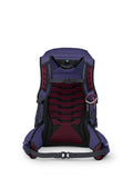 Osprey Tempest 26L Women's Lightweight Hiking Backpack - Daypack for Travel & Camping, Deep Fig/Hotspot Pink