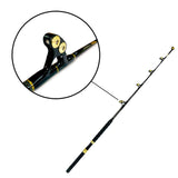 EatMyTackle 50 Wide 2 Speed Fishing Reel with 160-200 Pound Tournament Rod
