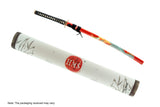Hand Forged 1045 Carbon Steel Vermilion Crane Katana Full Tang Sword