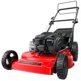 PowerSmart 22-Inch Gas Lawn Mower Self-Propelled, 150cc B&S Engine, 3-in-1 Mulching System