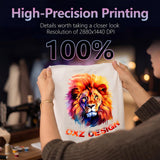 DXZ i3200 14" A3 DTF Printer with Laptop, Industrial High-Speed DTF Printing Machine, A3 Print in 2 Minutes, White Ink Circulation & Stirring, 24/7 Auto-Maintenance, 2-Year Ink Included