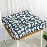 HXAZGSJY Chair Cushions for Dining Chairs Bohemian Soft Patio Chair Pads Indoor Office Home Kitchen Square Dining Chair Cushion Pillow Bear 20"x20"x4"