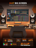 UPERFECT 24.5" 2K 165Hz Portable Monitor, 500 Nits Gaming Display