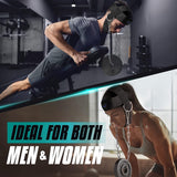 Yes4All Adjustable Neck Harness for Weight Training/Neck Exerciser with Wide Padded Strap Support Neck Strengthener & Resistance Training, Weight Lifting Head Harness Black Yes4All