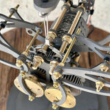 MechPuConToy 3D Metal Flying Bird Mechanical Model, Surrealistic Creative Collectible Kits Gifts for Teens and Adults (Dynamic Version)
