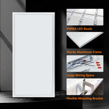 Mcacggo 30 Pack 2x4 LED Flat Panel Light 5000K-4000K-3000K, 0-10V Dimmable