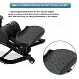 WIKONALK Rock Stepper,Portable Rock Stepper Side to Side,Rocking Steppers for Exercise at Home with Resistance Bands and Digital Display,Low-Impact Balance Board for Full Body,No Assembly
