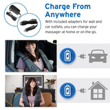 Cordless Neck Massager for Pain Relief Deep Tissue, Shiatsu Low Back Massager with Heat, Wireless Electric Shoulder Massager Etekcity