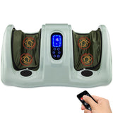 Best Choice Products Shiatsu Foot Massager for Pain Relief, Plantar Fasciitis, Neuropathy, Blood Circulation, Remote Control w/Compact Design - Sage Green