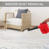 Boshen Handheld Electric Leaf Blower 110V 700W 5.5A 2 in 1 Corded Vacuum & Sweeper Lightweight Multifunctional Mini Leaf Blower