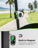 BirdieBeam Golf Rangefinder with Slope, 1200Y Laser Range Finder for Golf, 7X Magnification, Flag Lock with Vibration