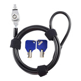 CODi Dell Wedge Security Cable Lock with Keys - Laptop Anti-Theft Lock for Dell Wedge Lock Slot, Hardened Steel Security Cable, Dual Key Locking System, Notebook & Tablet Security
