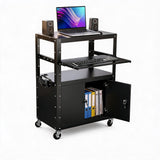 AV Cart with Wheels and Power, AV Cart with Wheels, Computer Cart