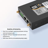 Industrial 4G LTE WiFi Router 3G/4G Yeacomm YF325 Wireless Modem Unlocked with Dual Sim Card Slot,