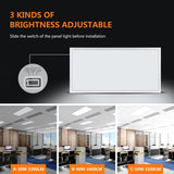 Mcacggo 30 Pack 2x4 LED Flat Panel Light 5000K-4000K-3000K, 0-10V Dimmable