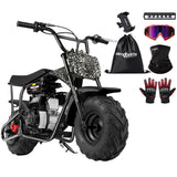BRM100 Mini Dirt Pit Bike 105cc 4-Stroke Off Road for Teens Adults 220 LBS