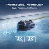 (2025 Upgrade) Beatbot AquaSense 2 Cordless Robotic Pool Vacuum Cleaner, Smart Surface Parking, Double-Pass Waterline Scrubbing, Cleans Floor, Walls and Waterline