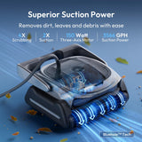 (2026 New) BUBLUE Bubot 800P Gen2 Robotic Pool Cleaner,Pool Vacuum for Inground Pools,with Smart Navigation,App Control& Scheduling,Cleans Floor/Wall/Waterline/Shallow Area,for Pools up to 1,076 Sq.Ft