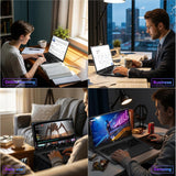 NIMO 17.3" AI-Laptop, 8 Cores AMD Ryzen 9 8945H (Up to 5.2GHz)
