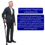 Ergobaum 7G Ergonomic Crutch/High Performance Perfect Cane- Single Unit Ergobaum that Acts As a Extra Balance Strong Performance Walking Companion