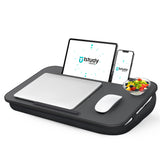 Lap Desk, Portable Laptop Lap Desk with Pillow Cushion, Fits up to 17 inch Laptop (Large) Istudyniture