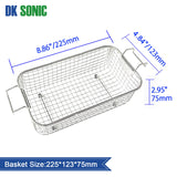 Heater and Basket for Coins, Small Metal Parts, DK SONIC