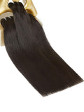 MLIP Human Hair Bundles Straight, Raw Virgin Indian Hair, Full & Natural