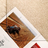 Crystal Clear 1/5" Thick 47" x 40" Heavy Duty Hard Chair Mat, Can be Used on Carpet or Hard Floor MuArts