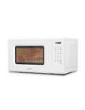 COMFEE CMO-C20M1WH Retro Microwave with 11 power levels, Fast Multi-stage Cooking, Turntable Reset Function Kitchen Timer, Speedy Cooking， Weight/Time Defrost, Memory function, Children Lock, 700W