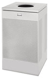 Rubbermaid Commercial Products Silhouette Trash Can, Silver, 20-Gallon